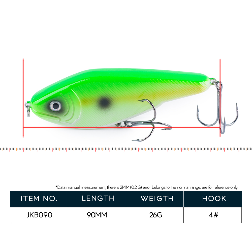 Hanlin NEW Glide Jerkbait 90mm - огляд і ціна Fishing Lure Swimbait