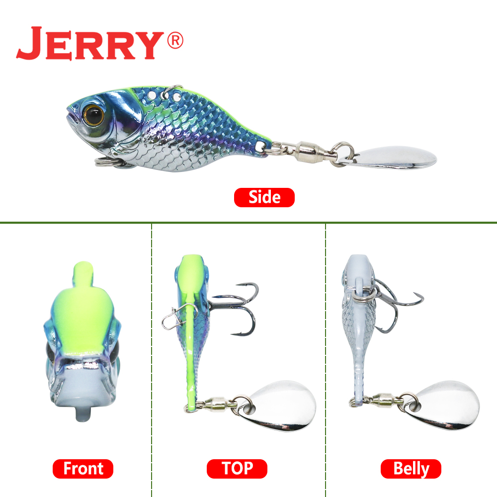 Jerry Dory Metal Blade VIB Ten - огляд і ціна Fishing Lure Blade Bait