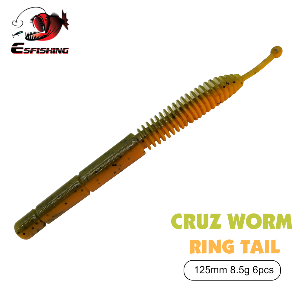ESFISHING Soft Lure Cruz Worm  - огляд і ціна Fishing Lure Jerkbait
