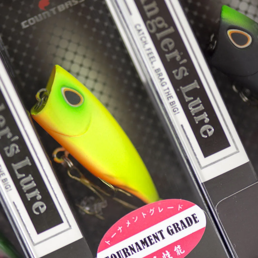 Countbass Popper Hard Bait Fis - огляд і ціна Fishing Lure Topwater