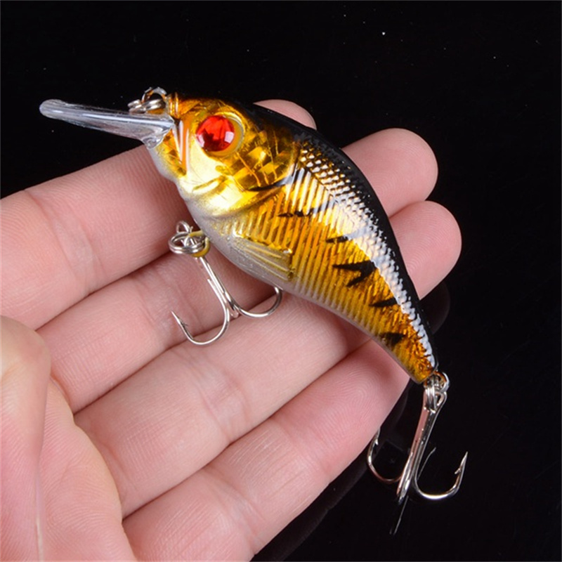 3D Eyes 7.5cm 10.2g Hard VIB L - огляд і ціна Fishing Lure Crankbait