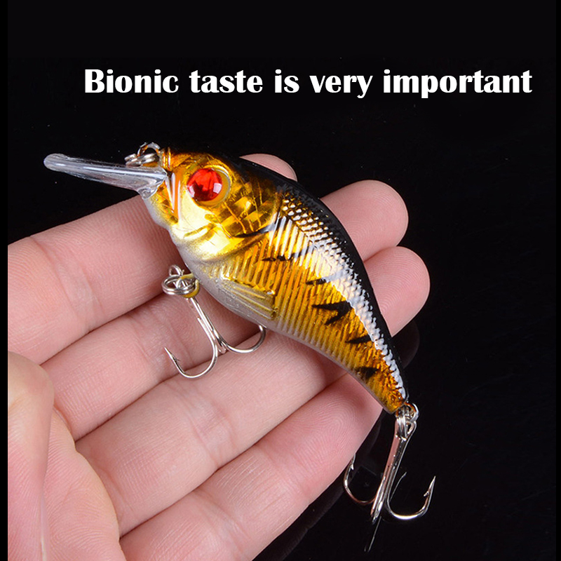 3D Eyes 7.5cm 10.2g Hard VIB L - огляд і ціна Fishing Lure Crankbait