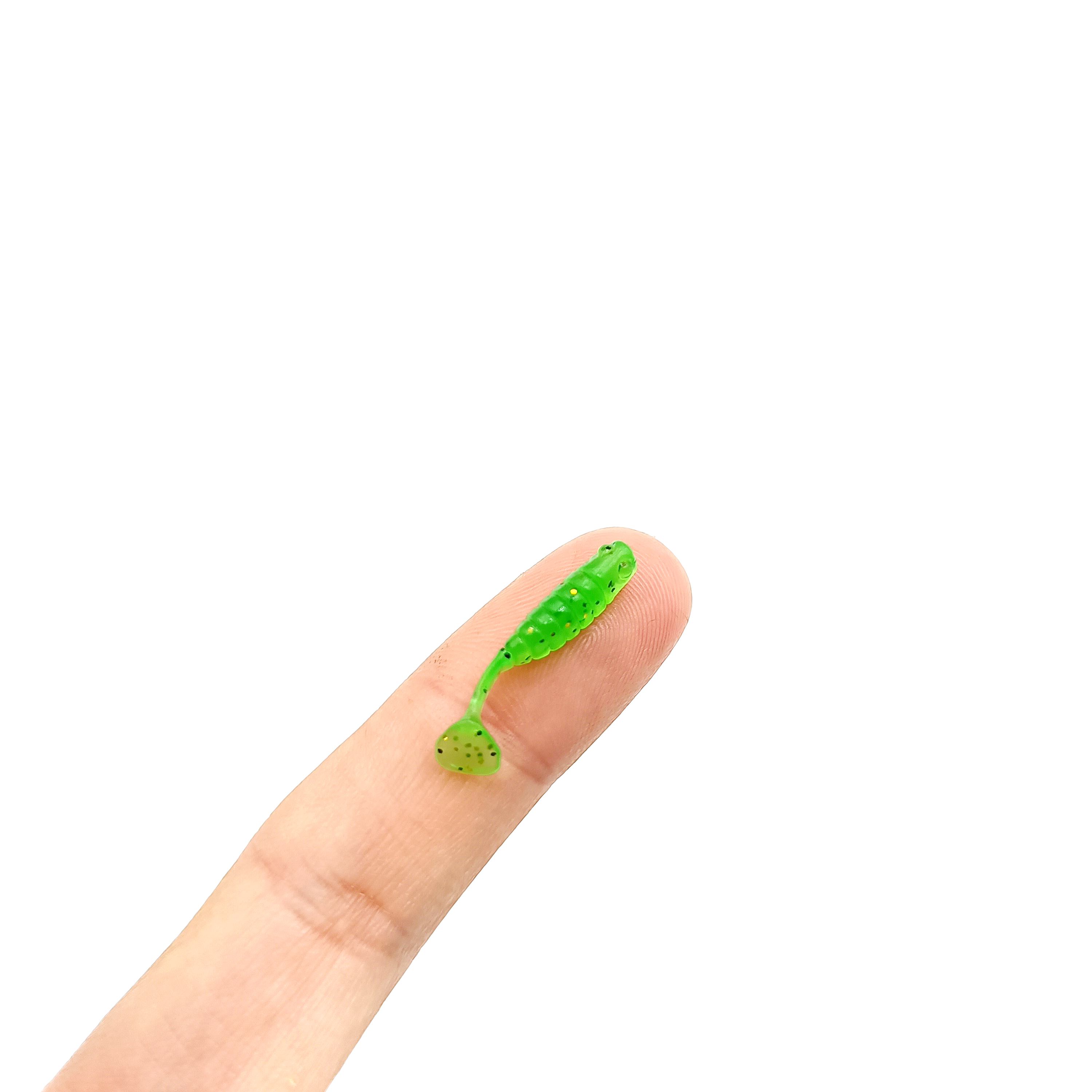 DUODUOYU 50PCS Mini T-tail Sof - огляд і ціна Fishing Lure Soft Plastic