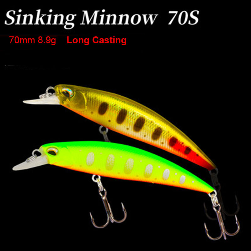 TSURINOYA Sinking Minnow Long  - огляд і ціна Fishing Lure Jerkbait