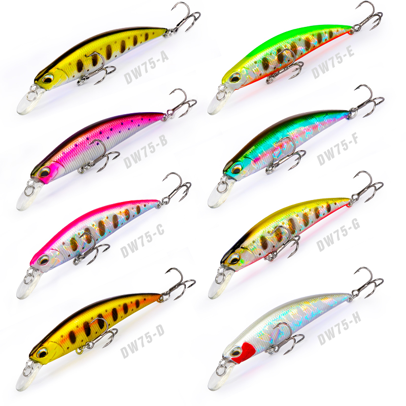 TSURINOYA Sinking Minnow Long  - огляд і ціна Fishing Lure Jerkbait