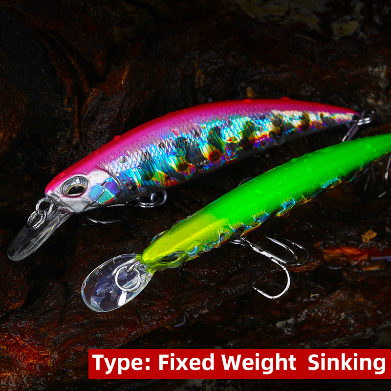 TSURINOYA Sinking Minnow Long  - огляд і ціна Fishing Lure Jerkbait
