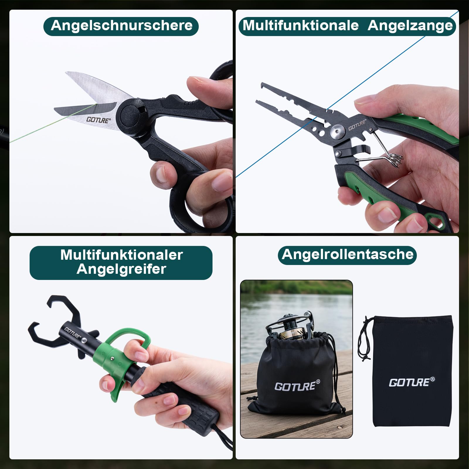 Goture 1.8M-2.7M Carbon Telesc - огляд і ціна Fishing Lure Spinner