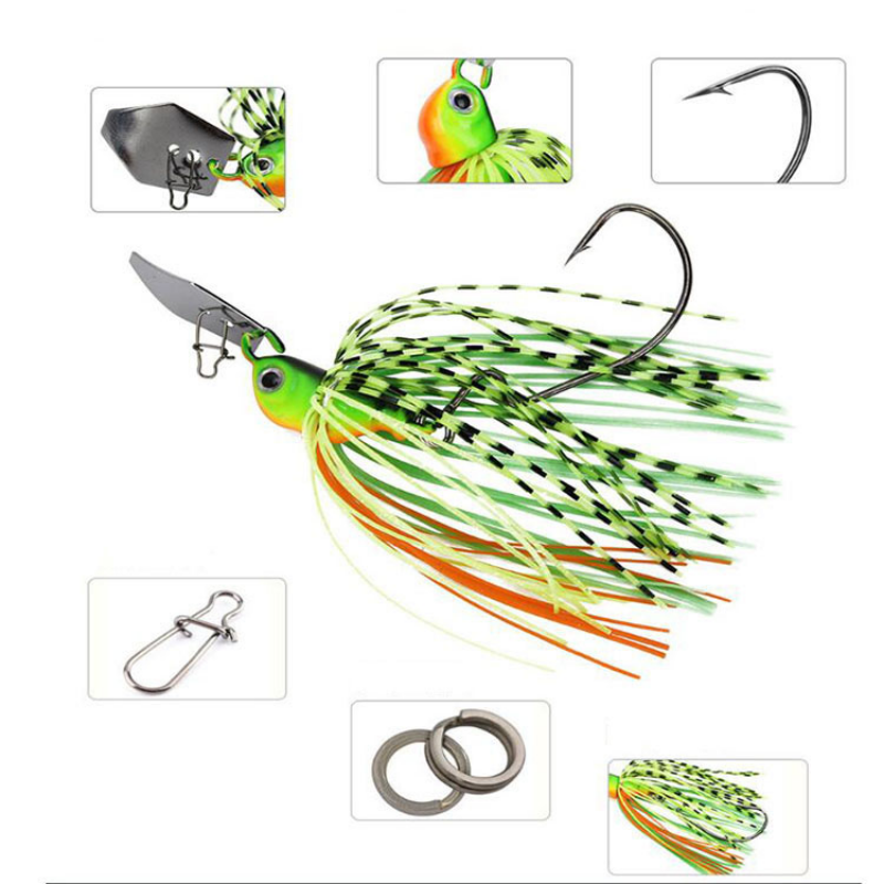 Chatter Bait 7g 9g 11g 14g 21g - огляд і ціна Fishing Lure Swimbait
