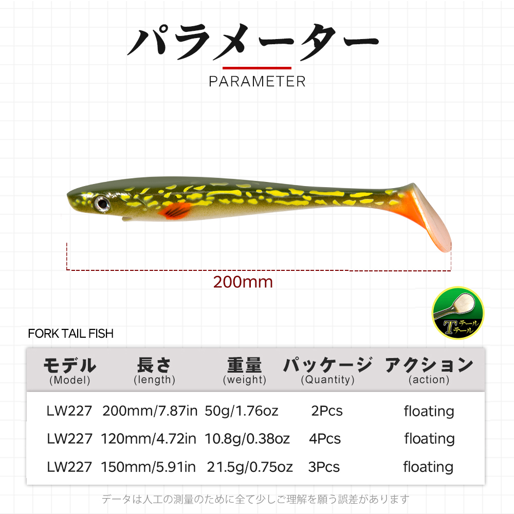 Hunthouse Pike fishing Lure pi - огляд і ціна Fishing Lure Soft Plastic
