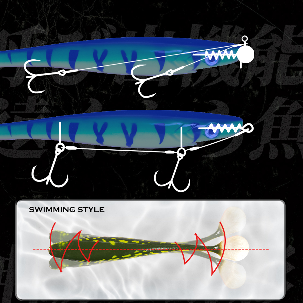 Hunthouse Pike fishing Lure pi - огляд і ціна Fishing Lure Soft Plastic