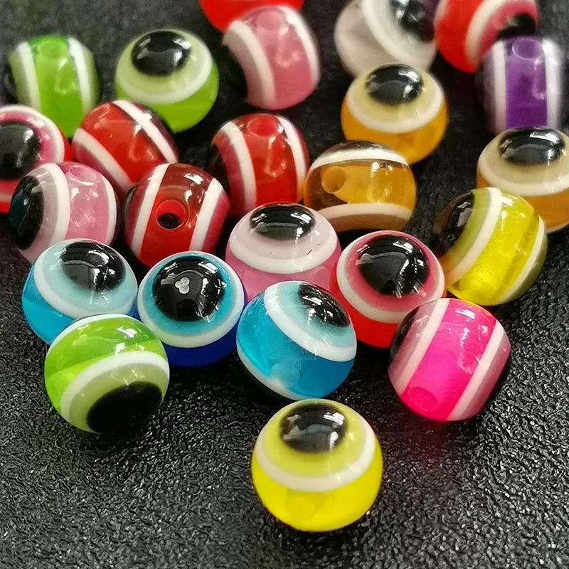 50pcs/lot Fish Eye Fishing Bea - огляд і ціна Fishing Lure Making Kit
