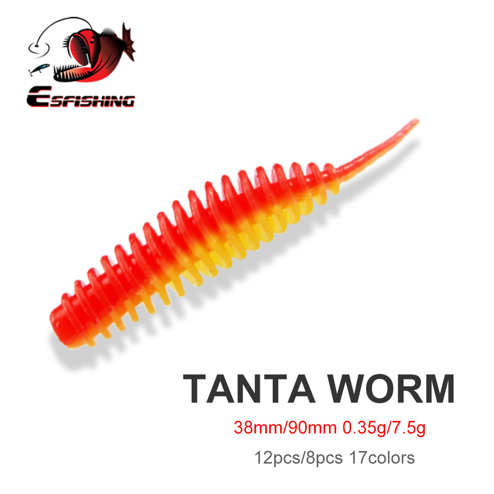 ESFISHING Fishing Tiny Worm Ba - огляд і ціна Fishing Lure Swimbait