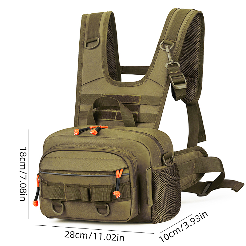 Men Chest Bag Tactical Fishing - огляд і ціна Fishing Lure Box