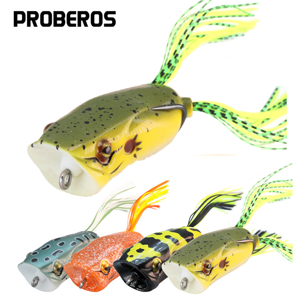 Big Mouth Topwater Frog Lures  - огляд і ціна Fishing Lure Soft Plastic