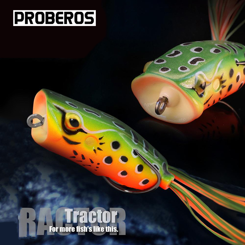Big Mouth Topwater Frog Lures  - огляд і ціна Fishing Lure Soft Plastic