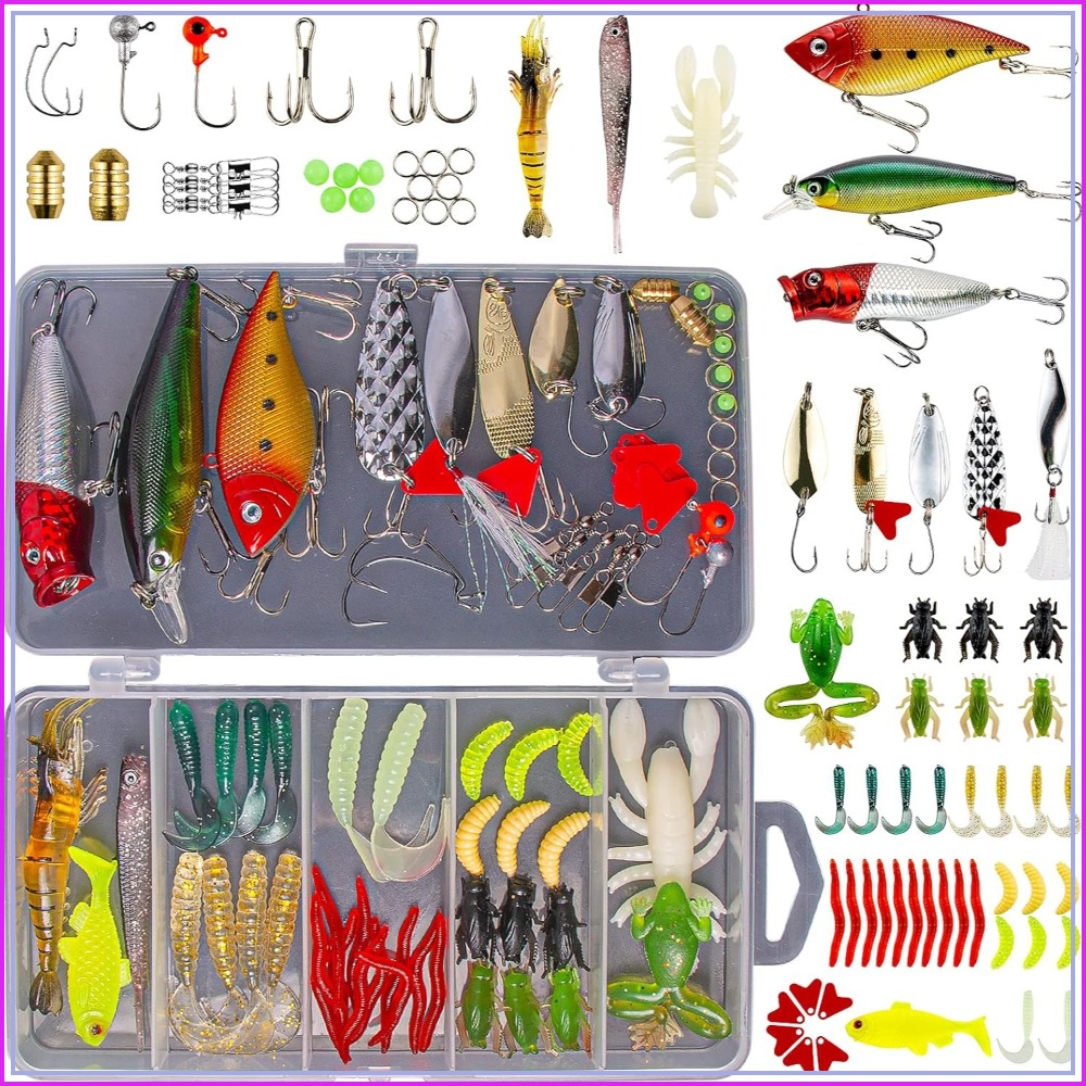 78Pcs Fishing Lures Kit for Ba - огляд і ціна Fishing Lure Spoon