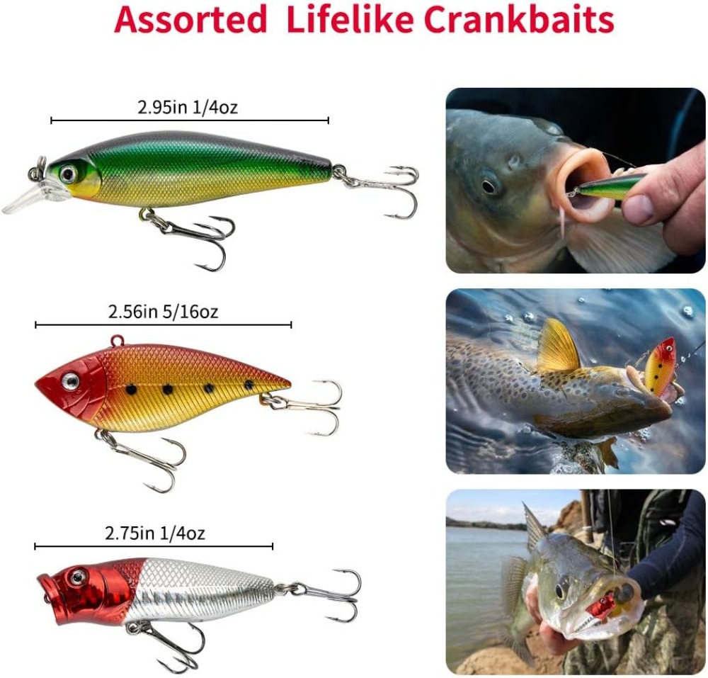 78Pcs Fishing Lures Kit for Ba - огляд і ціна Fishing Lure Spoon