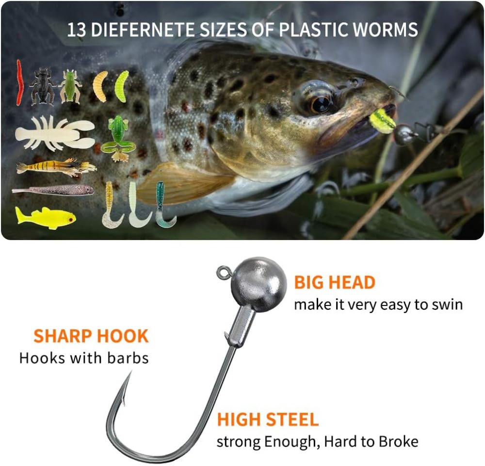 78Pcs Fishing Lures Kit for Ba - огляд і ціна Fishing Lure Spoon