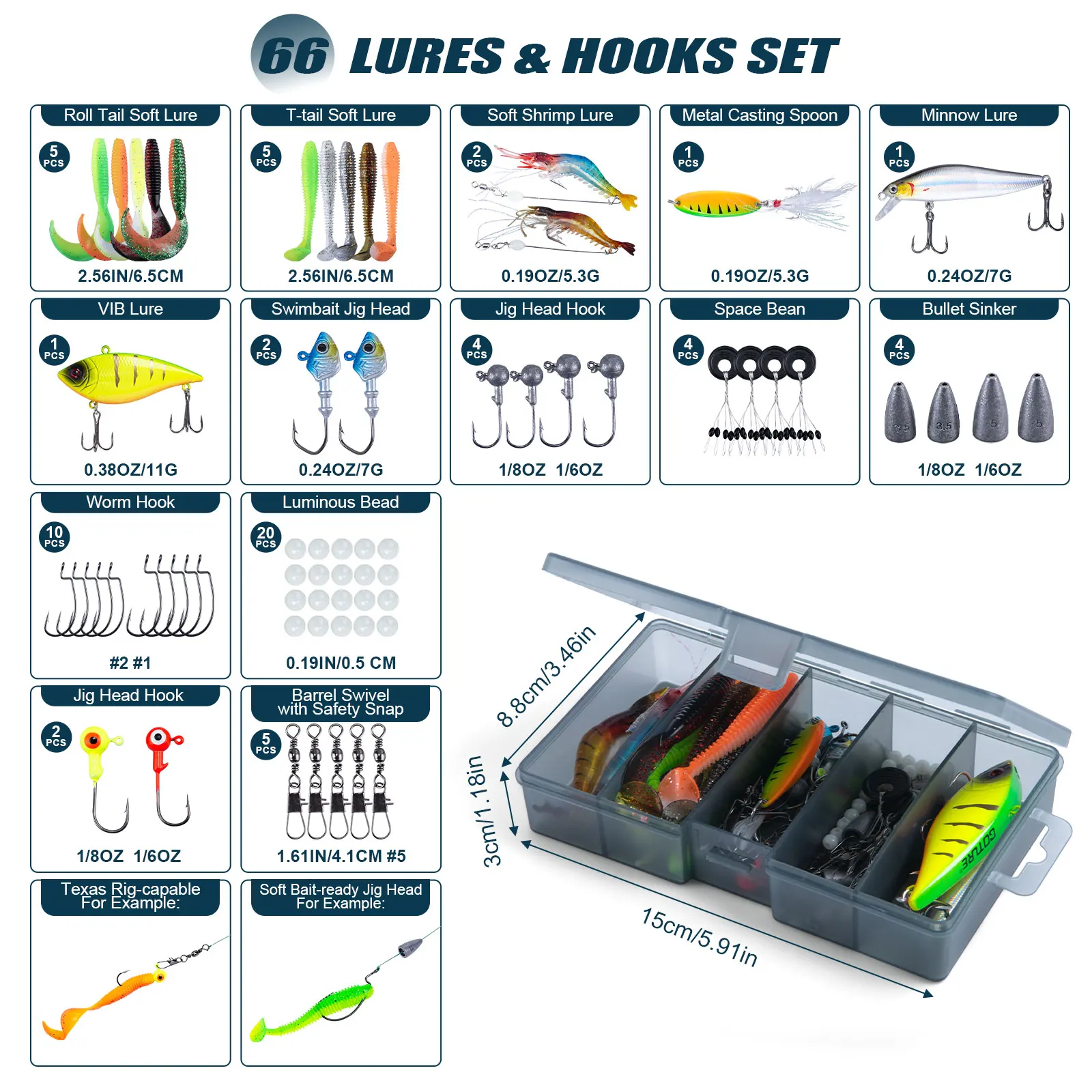Goture Double Spinning Fishing - огляд і ціна Fishing Lure Spinner