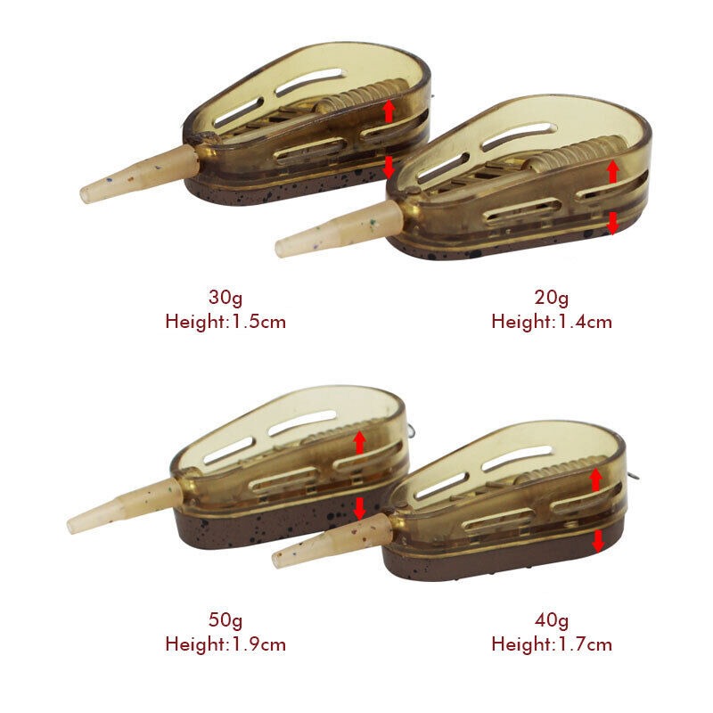 5Pcs Embed Feeder for Fishing  - огляд і ціна Fishing Lure Kit
