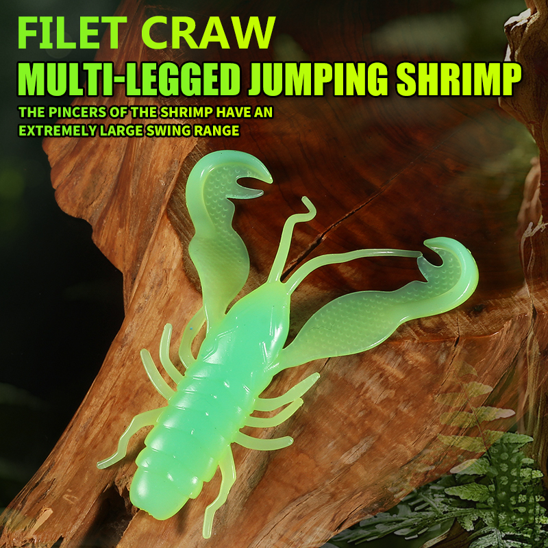 2023 Supercontinent Filet Craw - огляд і ціна Fishing Lure Soft Plastic