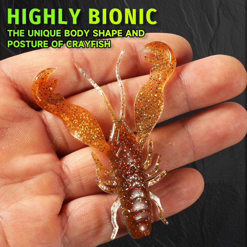 2023 Supercontinent Filet Craw - огляд і ціна Fishing Lure Soft Plastic