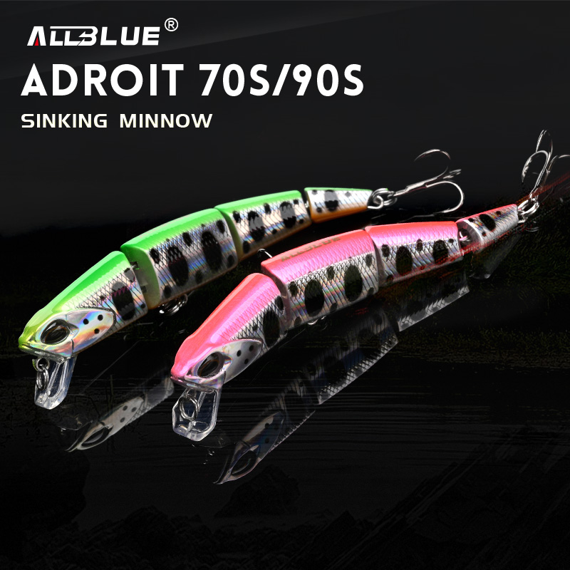 ALLBLUE Professional Jointed S - огляд і ціна Fishing Lure Popper