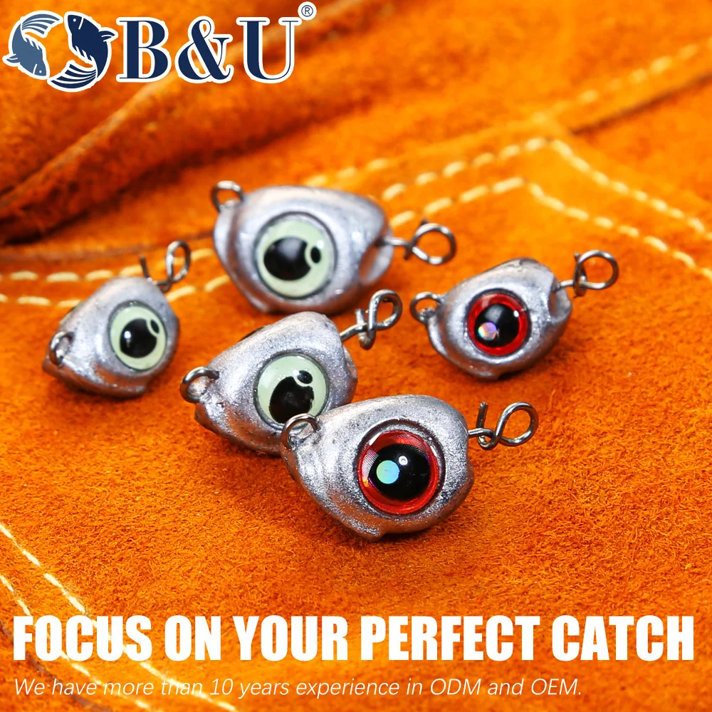 B&U Swing Jig head cheburashka - огляд і ціна Fishing Lure Jig